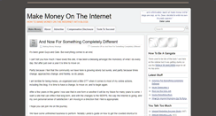 Desktop Screenshot of makingmoneyontheinternetfree.info